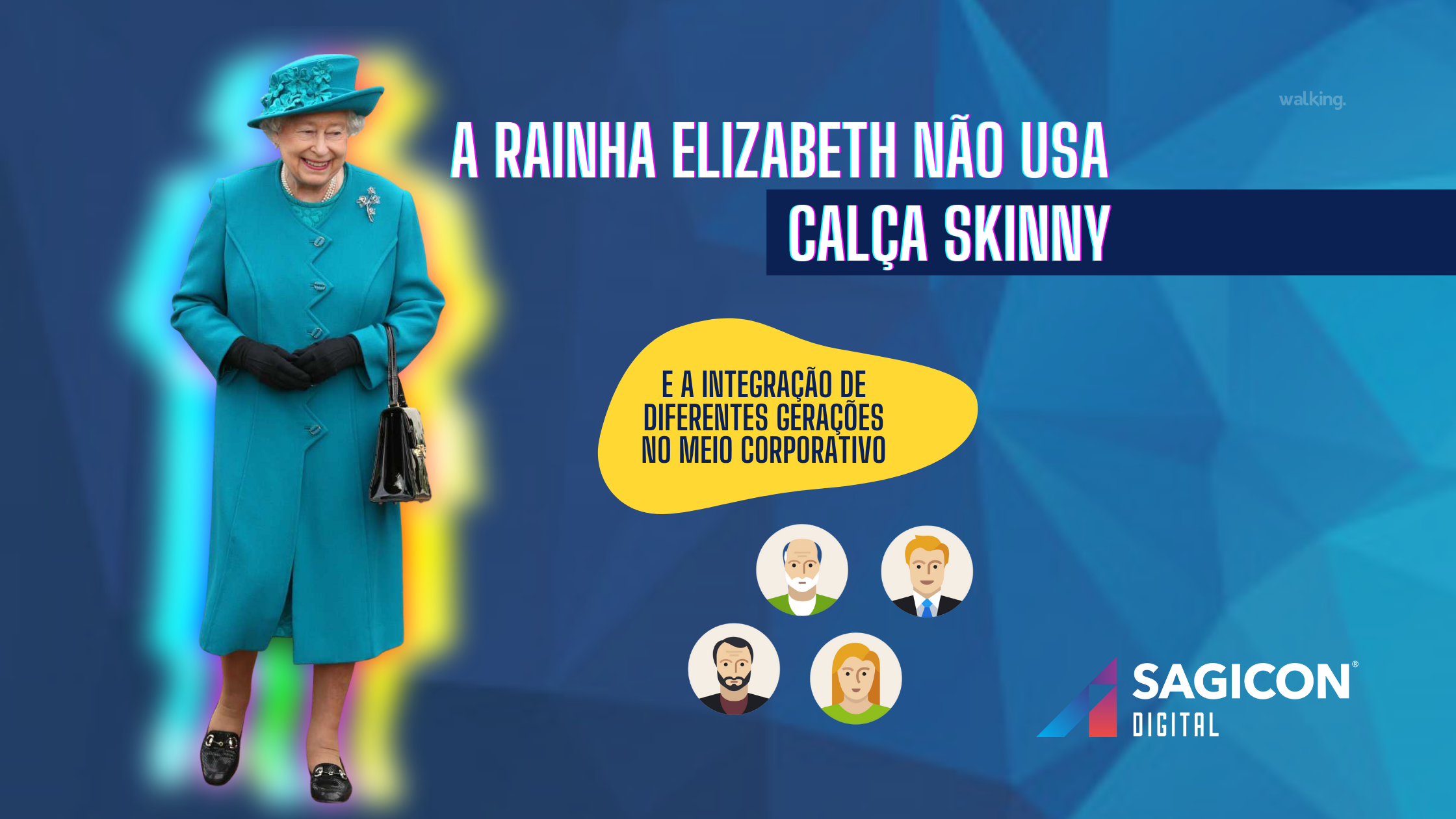 A rainha Elizabeth não usa calça skinny